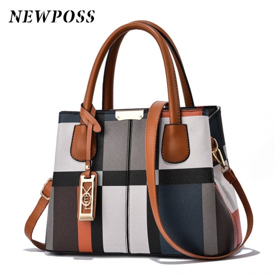 Newposs حقيبة يد جديدة فاخرة للنساء خياطة البرية رسول حقائب مصمم العلامة التجارية منقوشة حقيبة الكتف الإناث السيدات حقائب اليد Newposs حقيبة يد جديدة فاخرة للنساء خياطة البرية رسول حقائب مصمم العلامة التجارية منقوشة حقيبة الكتف الإناث السيدات حقائب اليد