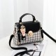 Newposs منقوشة نمط حقيبة يد المرأة مشبك ديكور رفرف محفظة موضة بو الجلود Crossbody حقيبة عالية الجودة حقيبة Newposs منقوشة نمط حقيبة يد المرأة مشبك ديكور رفرف محفظة موضة بو الجلود Crossbody حقيبة عالية الجودة حقيبة