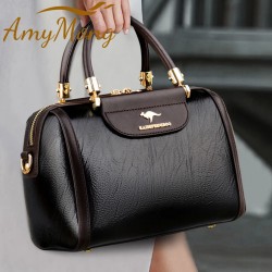 سوبر عالية الجودة جاكيت جلدي مقبض محفظة شل حقيبة المرأة عادية Crossbody حقائب كتف متنقلة السيدات حقيبة يد عصرية