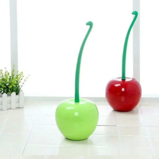 مجموعة حامل فرشاة مرحاض تفاح أحمر ، ملحقات حمام ، شكل كرز جميل إبداعي ، فرشاة مرحاض مجموعة حامل فرشاة مرحاض تفاح أحمر ، ملحقات حمام ، شكل كرز جميل إبداعي ، فرشاة مرحاض